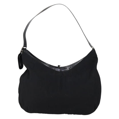 Gucci Vintage Shoulder Bag Canvas, BLACK, CANVAS, Shoulder bag