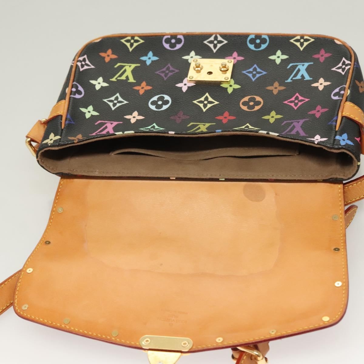 Louis Vuitton Sologne Handbag Monogram Multicolor, MULTICOLOUR, CANVAS, Handbag