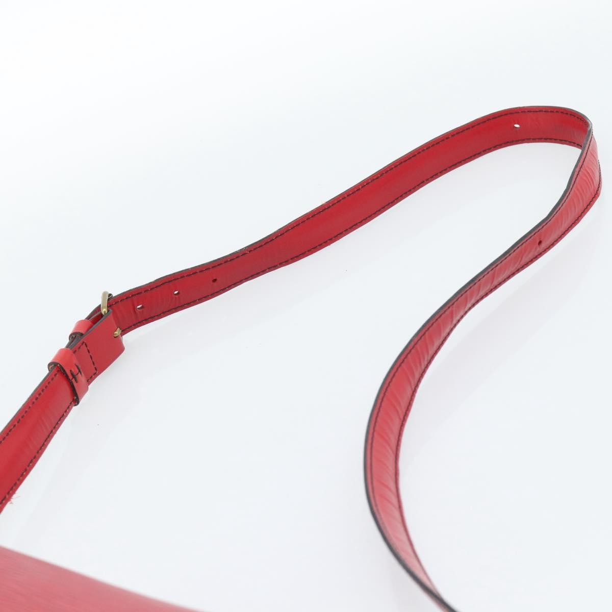 Louis Vuitton Cartouchiere Handbag Epi Leather, Red, Leather, Shoulder Bag