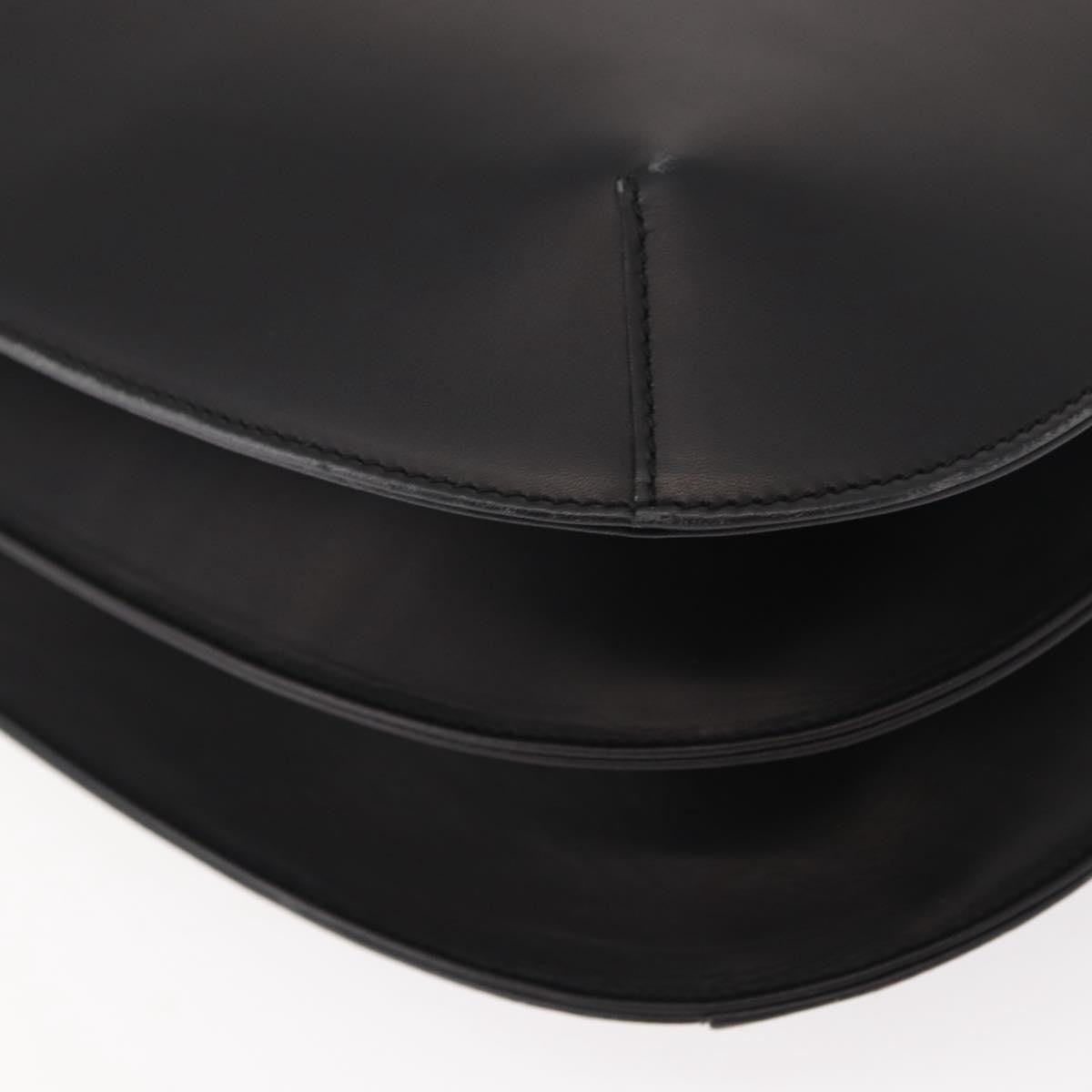 Salvatore Ferragamo Shoulder Bag Leather, BLACK, LEATHER, Shoulder bag