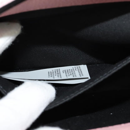 Versace Virtus Flap Messenger Bag Leather, PINK, LEATHER, Shoulder bag