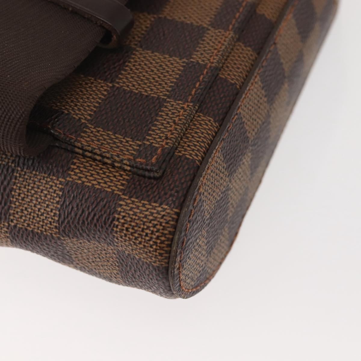 Louis Vuitton Geronimos Waist Bag Damier, BROWN, CANVAS, Shoulder bag