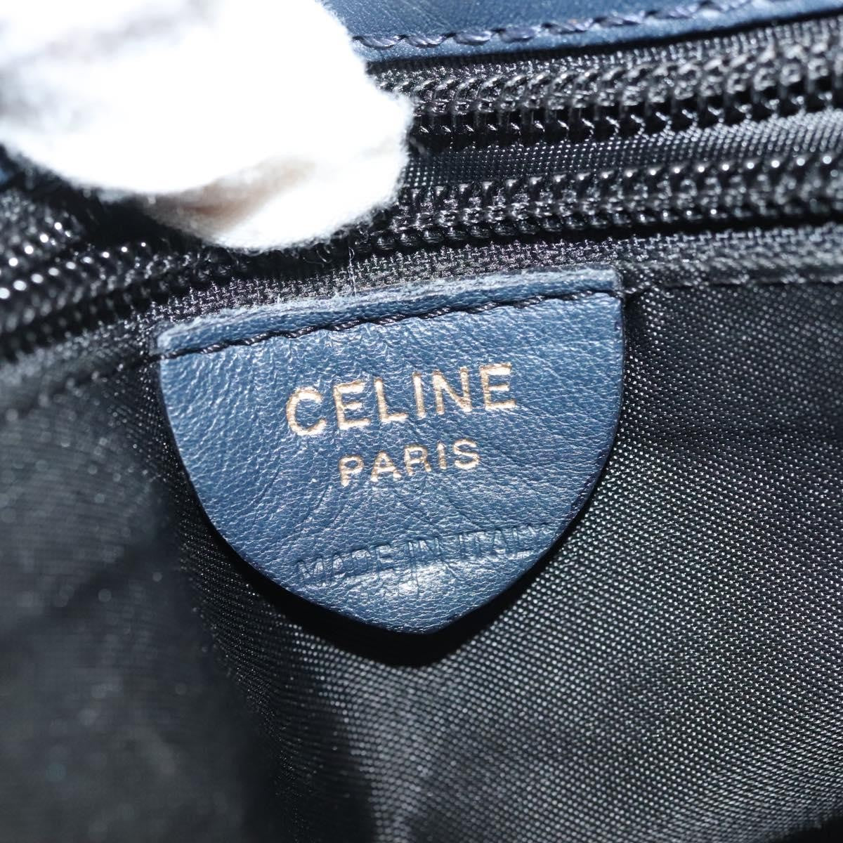 Celine Handbag Nylon, NAVY, NYLON, Handbag