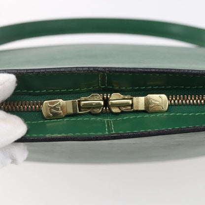 Louis Vuitton Lussac Handbag Epi Leather, GREEN, LEATHER, Shoulder bag