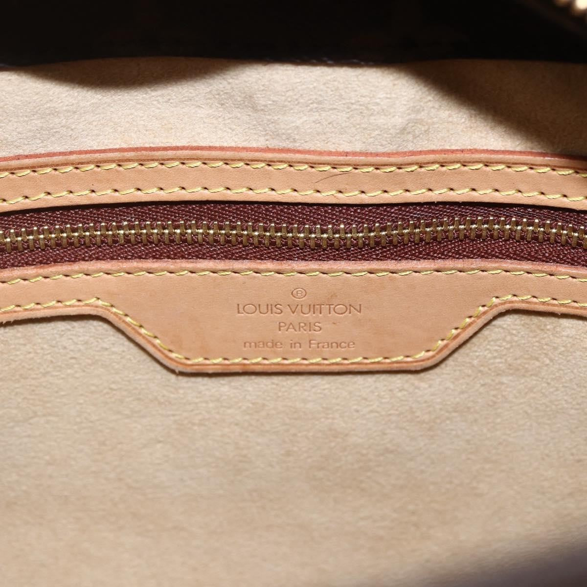 Louis Vuitton Luco Handbag Monogram Canvas, BROWN, CANVAS, Tote bag