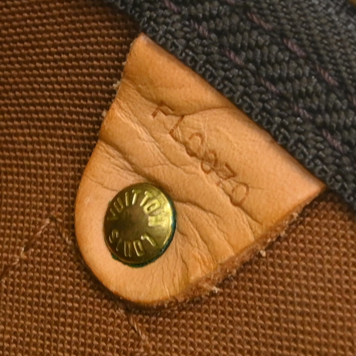 Louis Vuitton Keepall Bag Monogram Canvas, Brown, Canvas, Travel Bag