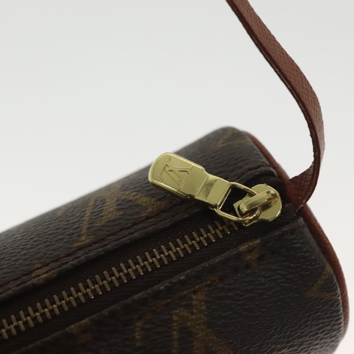 Louis Vuitton Papillon Pochette Monogram Canvas, BROWN, CANVAS, Handbag