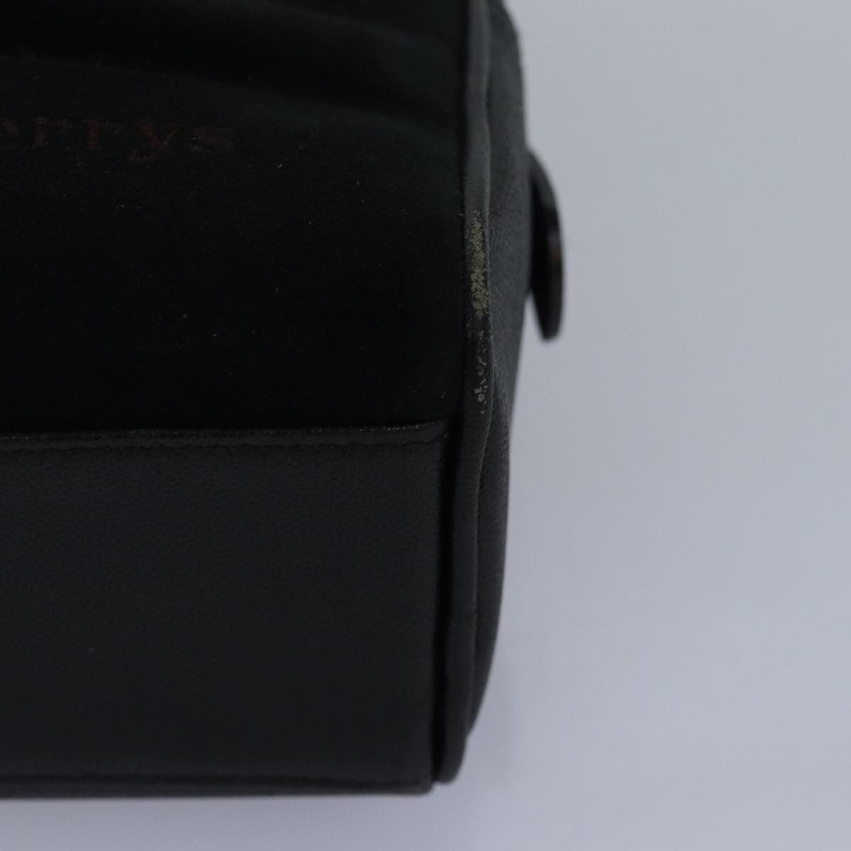 Burberry Vintage Handbag Suede, BLACK, SUEDE, Handbag