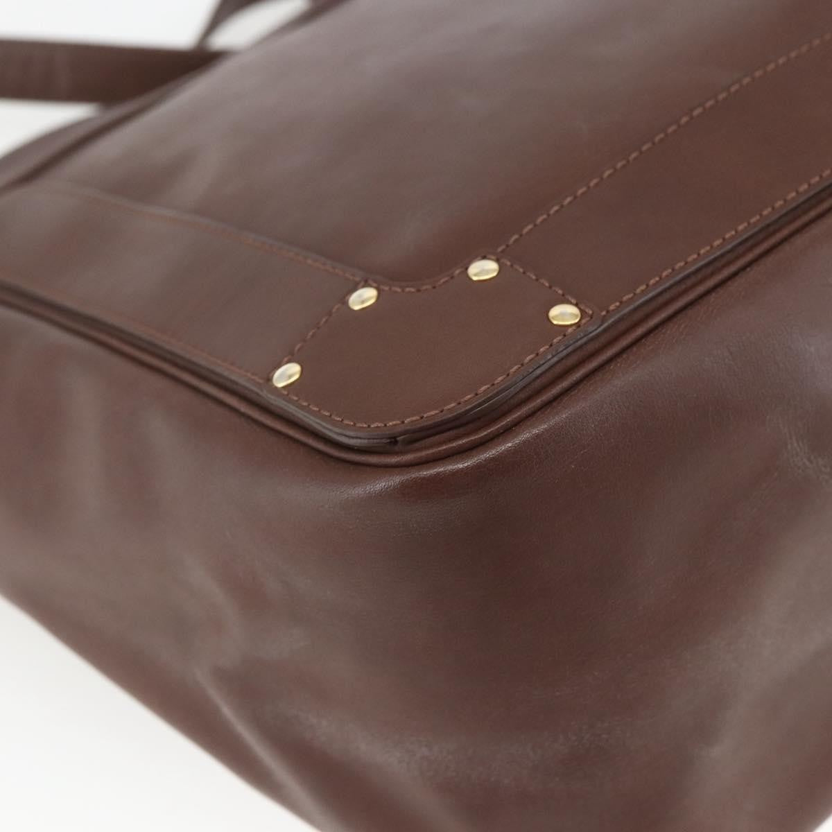 Chloe Eden Tote bag Leather, BROWN, LEATHER, Tote bag