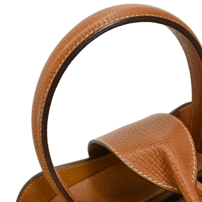 Loewe Turn Lock Leather, BROWN, LEATHER, Handbag