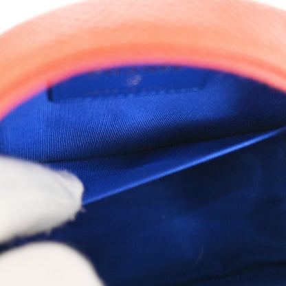 Chanel Filigree Round Coin Purse Quilted Caviar, MULTICOLOUR, LEATHER, Shoulder bag