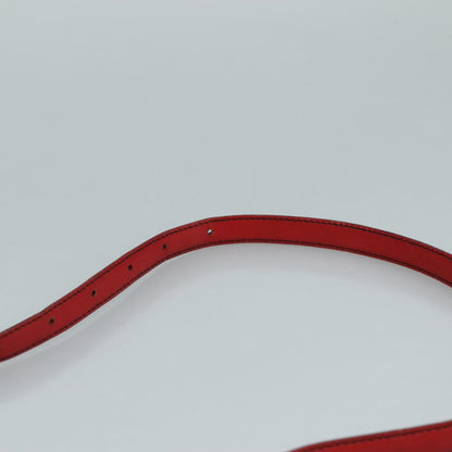 Louis Vuitton Jeune Fille Handbag Epi Leather, RED, LEATHER, Shoulder bag