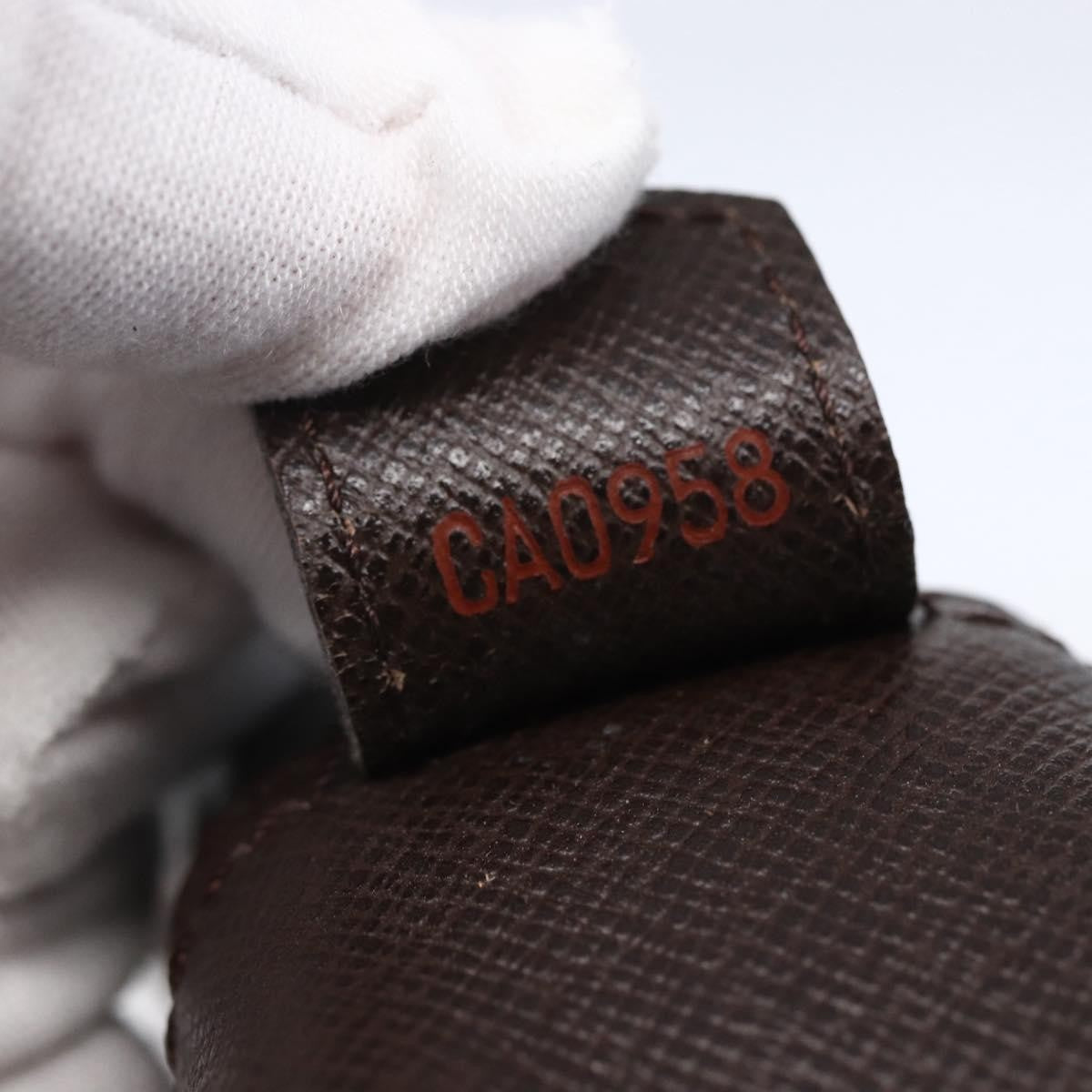 Louis Vuitton Trousse Toilette Damier Canvas, BROWN, CANVAS, Clutche & pouche