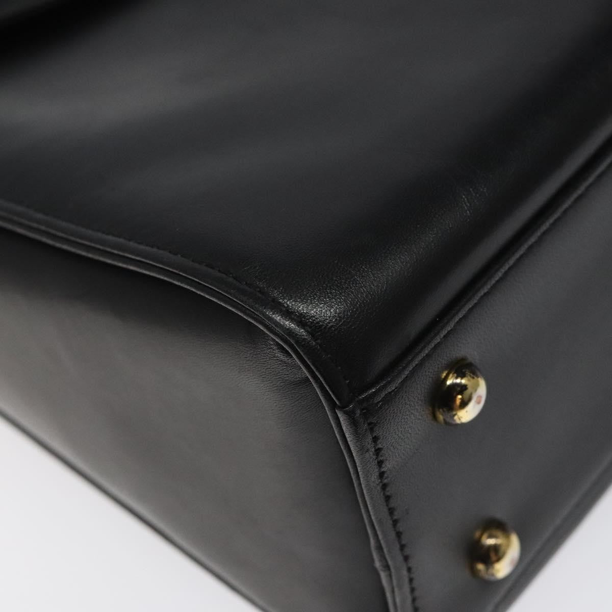 Givenchy Vintage 4G handbag Leather, BLACK, LEATHER, Handbag