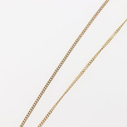 Christian Dior CD Pendant Necklace Metal, GOLD, METAL, Necklace
