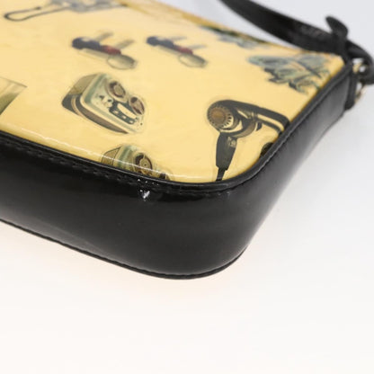 Louis Vuitton Pochette Accessoires NM Limited Edition Stickers Monogram Vernis, WHITE, PATENT_LEATHER, Clutche & pouche