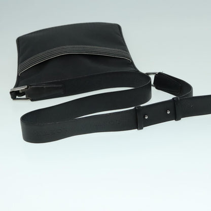 Loewe Anagram Shoulder Bag Leather, BLACK, LEATHER, Shoulder bag
