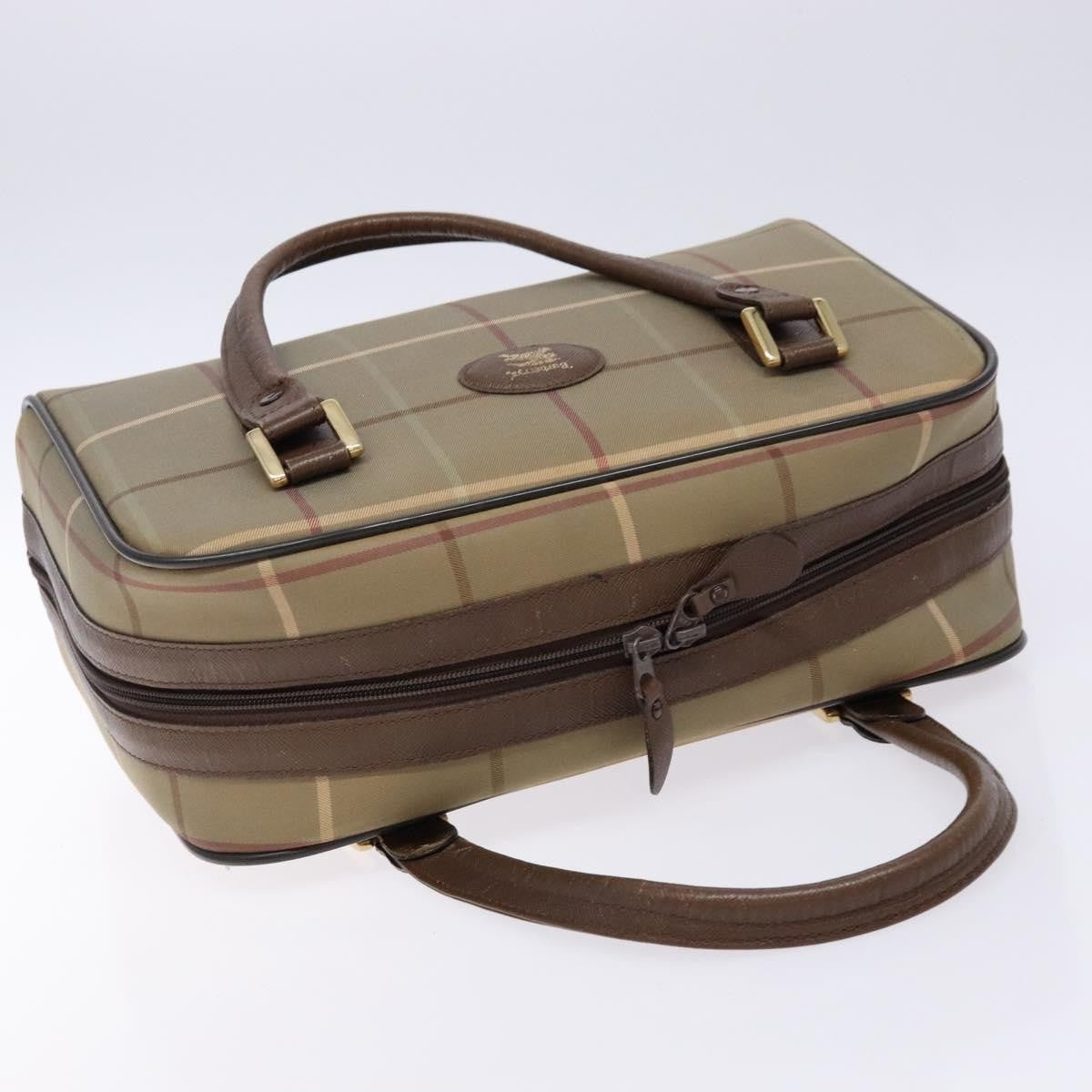Burberry Nova Check Handbag Nova Check Canvas, BEIGE, CANVAS, Handbag