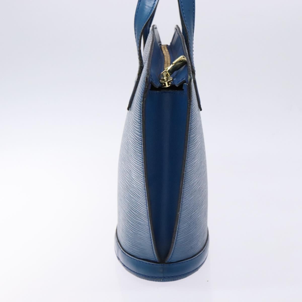 Louis Vuitton Saint Jacques Handbag Epi Leather, BLUE, LEATHER, Shoulder bag