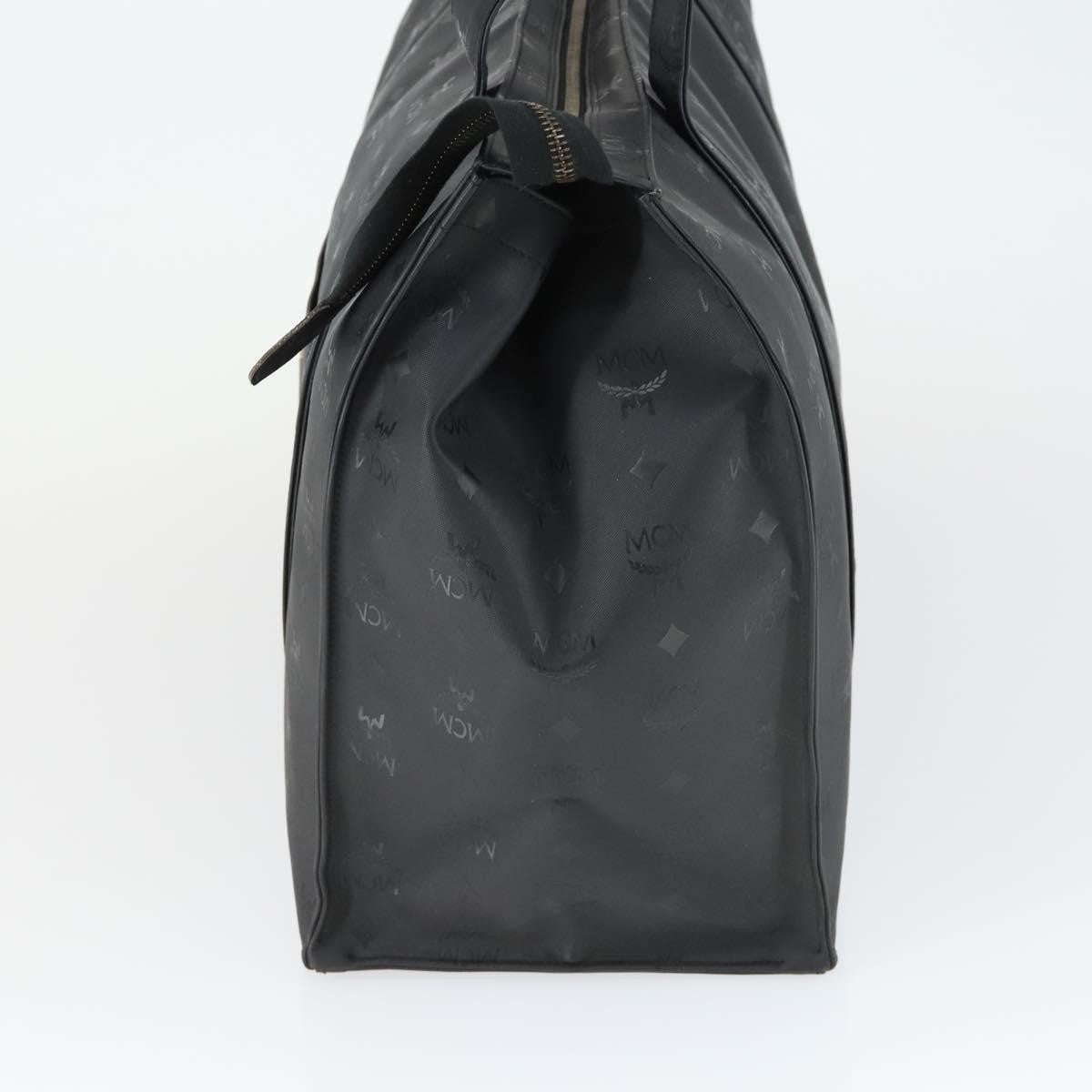 MCM Vintage Visetos Tote bag Canvas, BLACK, CANVAS, Tote bag