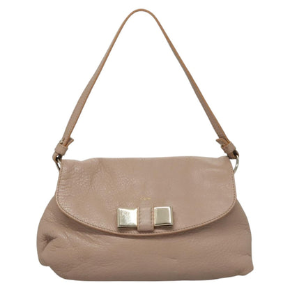 Chloe Lily Handbag Leather, PINK, LEATHER, Handbag