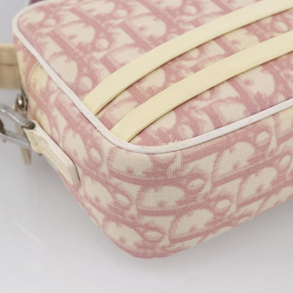 Christian Dior Vintage Crossbody Bag Diorissimo Canvas, PINK, CANVAS, Shoulder bag