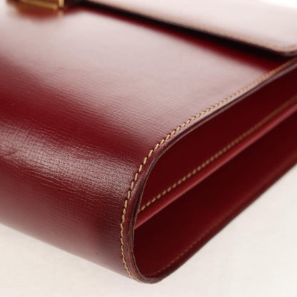 Loewe Leather Briefcase Leather, RED, LEATHER, Briefcase