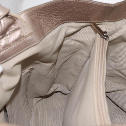 Salvatore Ferragamo Vala tote Leather, BEIGE, LEATHER, Tote bag