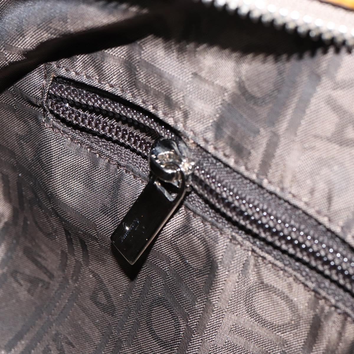 Salvatore Ferragamo Gancini handbag Patent leather, BROWN, PATENT_LEATHER, Handbag