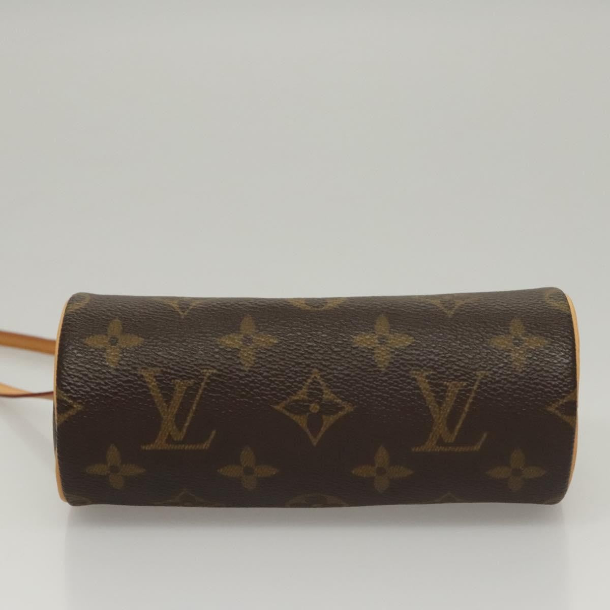 Louis Vuitton Papillon Pochette Monogram Canvas, BROWN, CANVAS, Handbag
