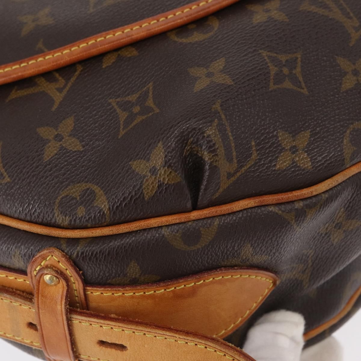 Louis Vuitton Tulum Handbag Monogram Canvas, BROWN, CANVAS, Shoulder bag