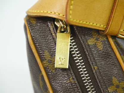 Louis Vuitton Croissant Handbag Monogram Canvas, BROWN, CANVAS, Shoulder bag