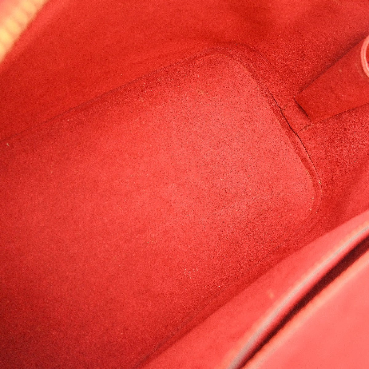 Louis Vuitton Vintage Alma Handbag Epi Leather, Red, Leather, Handbag