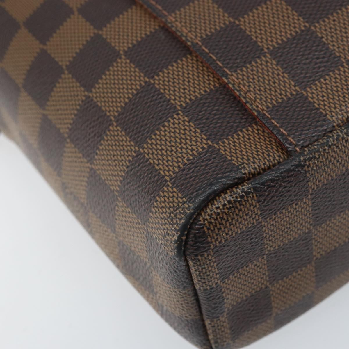 Louis Vuitton Olav Handbag Damier, BROWN, CANVAS, Shoulder bag