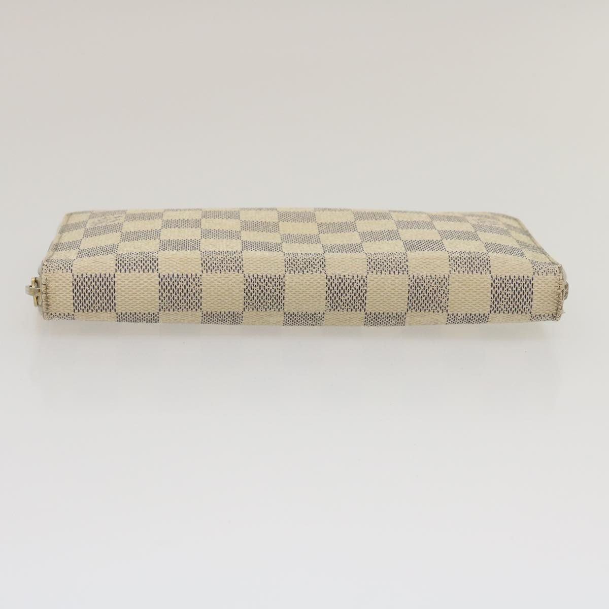 Louis Vuitton Zippy Organizer Damier, WHITE, CANVAS, Wallets