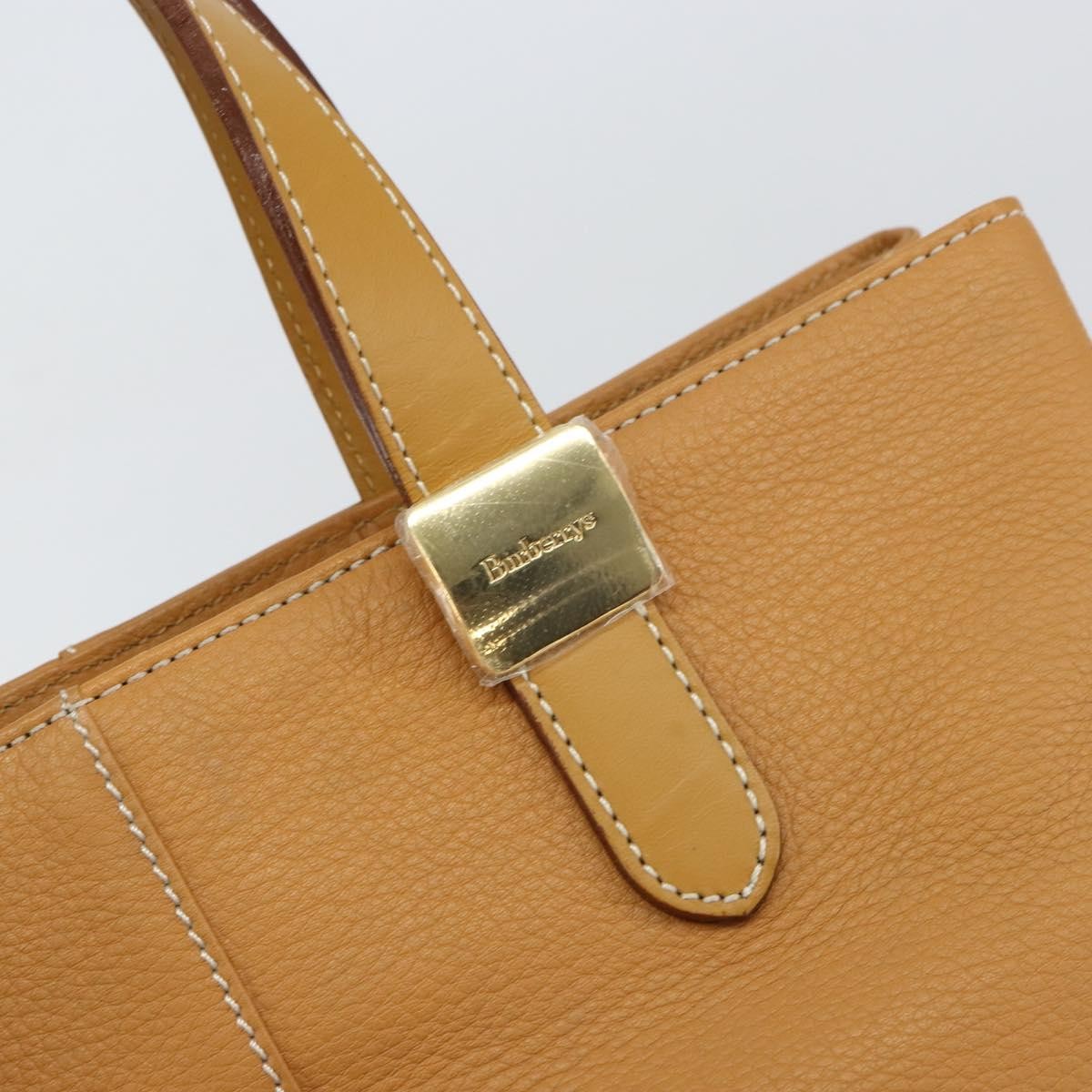 Burberry Vintage tote bag Leather, Beige, Leather, Tote Bag