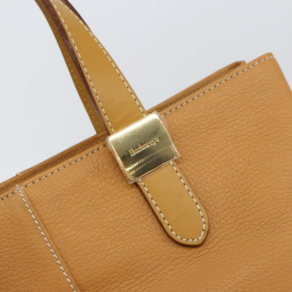 Burberry Vintage tote bag Leather, Beige, Leather, Tote Bag