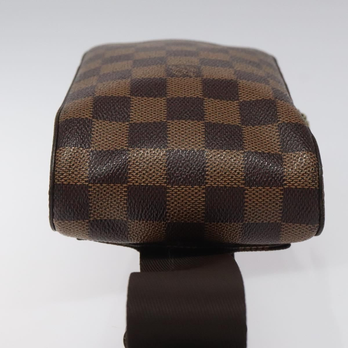 Louis Vuitton Geronimos Waist Bag Damier, BROWN, CANVAS, Shoulder bag