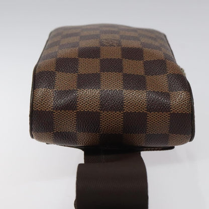 Louis Vuitton Geronimos Waist Bag Damier, BROWN, CANVAS, Shoulder bag