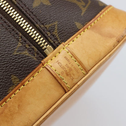 Louis Vuitton Alma Handbag Monogram Canvas, BROWN, CANVAS, Handbag