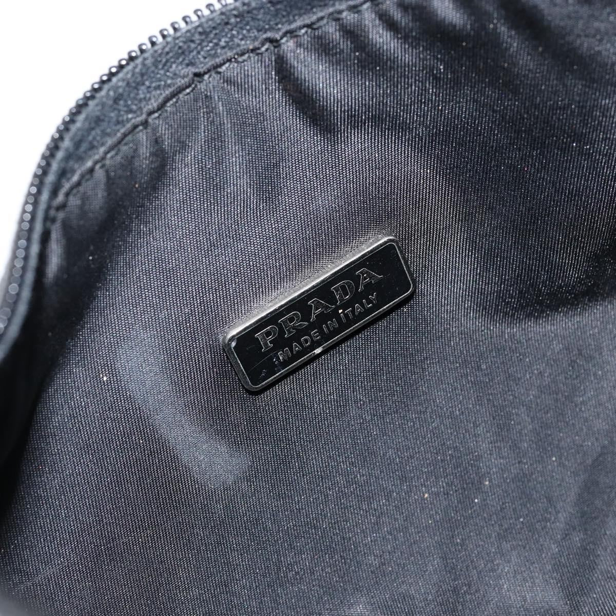 Prada Hobo Tessuto, BLACK, NYLON, Handbag