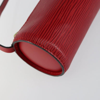 Louis Vuitton Soufflot Pochette Epi Leather, RED, LEATHER, Clutche & pouche