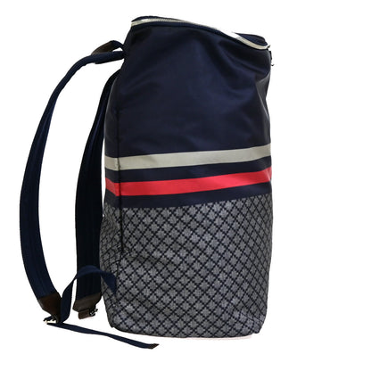Gucci Travel Backpack GG Nylon, NAVY, NYLON, Backpack