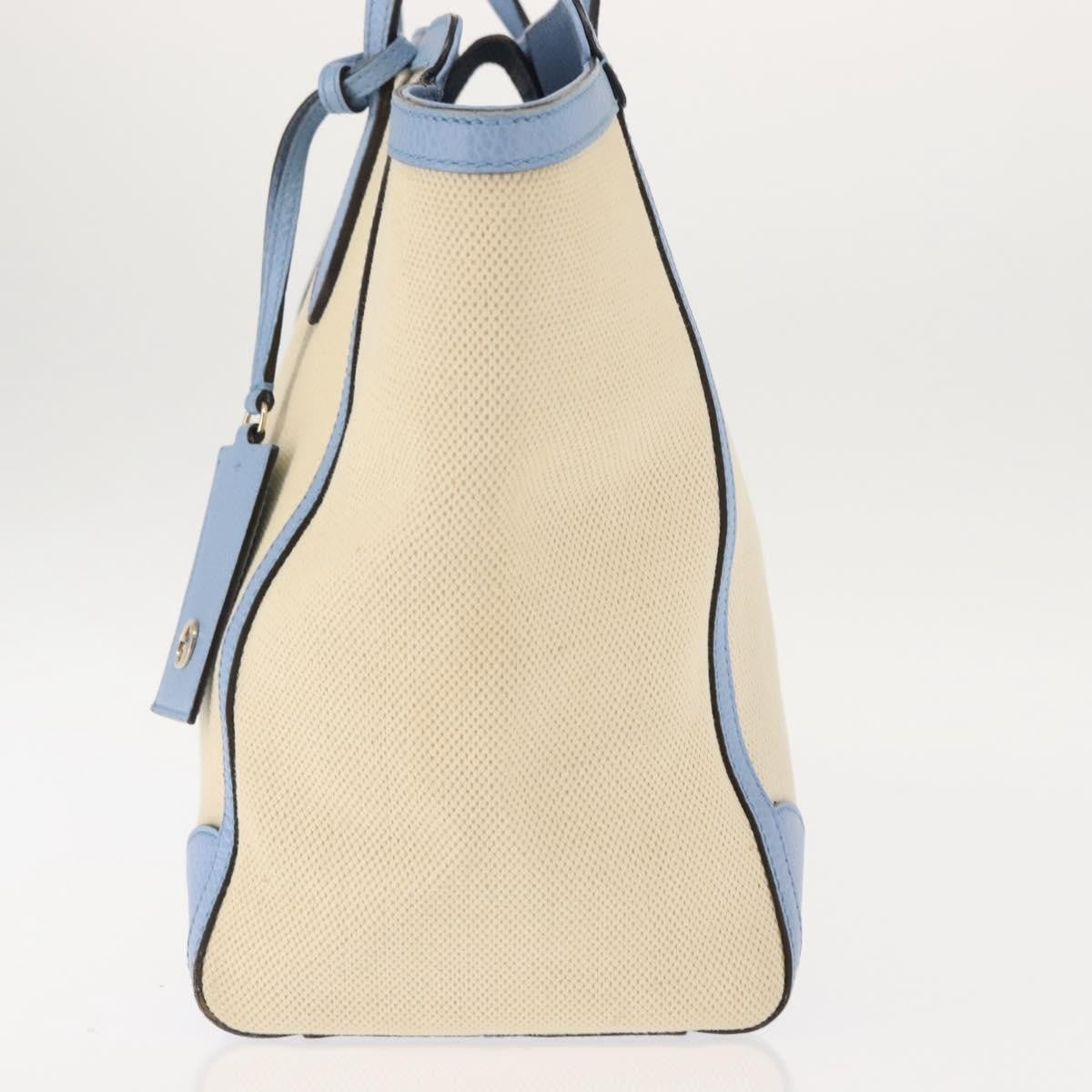 Gucci Swing Tote Canvas and Leather, BEIGE, CANVAS, Tote bag