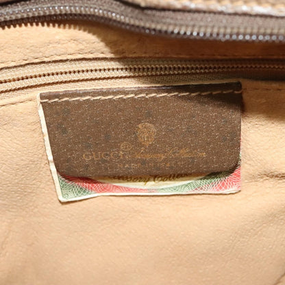 Gucci Vintage Shoulder Bag GG Coated Canvas, BEIGE, PVC, Shoulder bag
