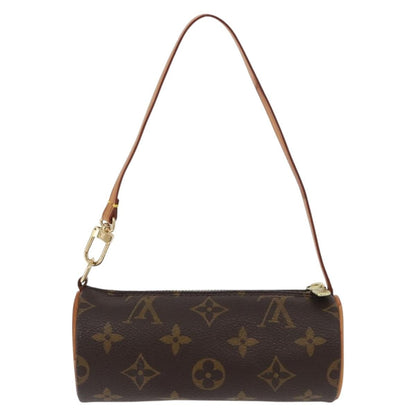 Louis Vuitton Papillon Pochette Monogram Canvas, BROWN, CANVAS, Clutche & pouche