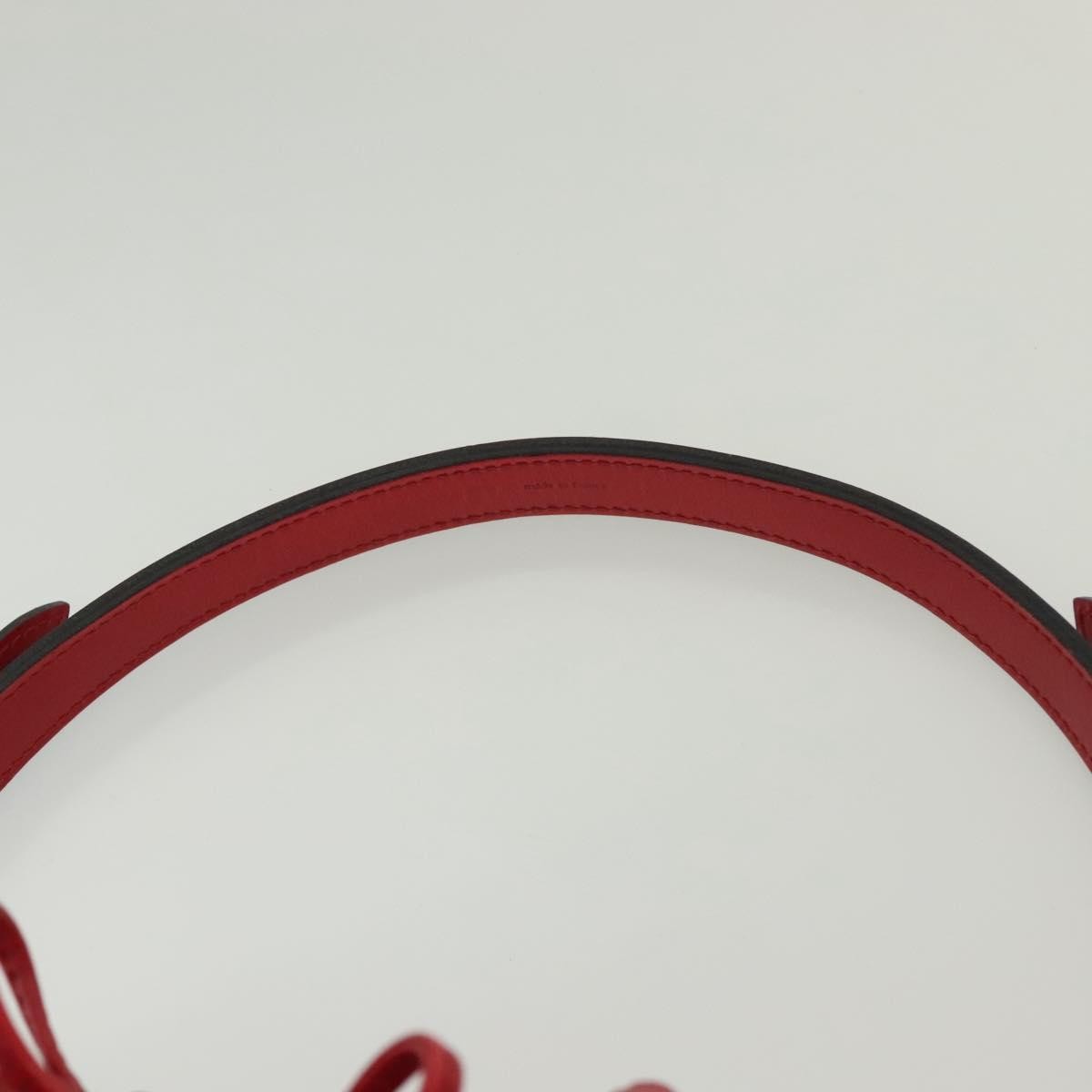 Louis Vuitton Petit Noe Handbag Epi Leather, RED, LEATHER, Shoulder bag