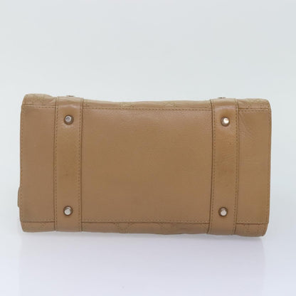 Christian Dior Lady Dior Soft Zip Tote Cannage Stitch Leather, BEIGE, LEATHER, Tote bag