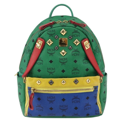 MCM Vintage Vicetos Backpack PVC Leather, Multicolour, PVC, Backpack
