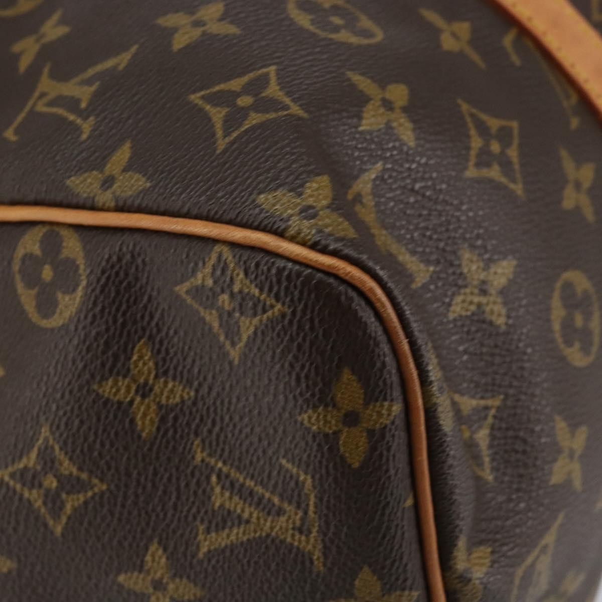 Louis Vuitton Sac Souple Handbag Monogram Canvas, BROWN, CANVAS, Travel bag